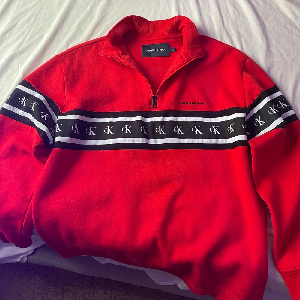 Calvin Klein Half Zip Sweater/Jacket